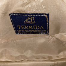 Tangaroa Terrida Made In Italy Leather Make Up Bag - City Girl Designer Vintage Closet