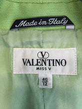 Valentino Miss V Green Blazer  Sz 12 - City Girl Designer Vintage Closet
