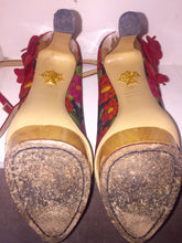 Charlotte Olympia Flora Platform Stiletto Shoe Made in Italy  Sz 9 - City Girl Designer Vintage Closet