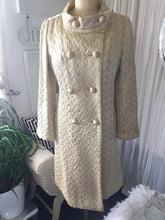 1960's Vintage Daymor Original Gold and Cream Brocade Dress and Coat - City Girl Designer Vintage Closet