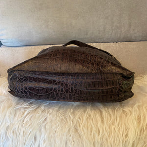 Talbots Exotic Leather Tassel Handbag - City Girl Designer Vintage Closet