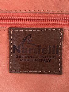 Nardelli Pink Lambskin shoulder bag And Pouchette - City Girl Designer Vintage Closet