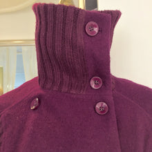 Ava Cropped 3/4 Sleeve Wool Jacket  Sz M - City Girl Designer Vintage Closet