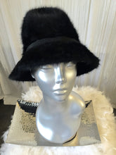 Kangol Furgora Hat  Made In England Black Angora - City Girl Designer Vintage Closet