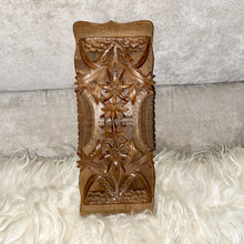 Antique Black Forest Carved Wood Expandable Book Holder 1800's to the early 1900's.  - City Girl Designer Vintage Closet